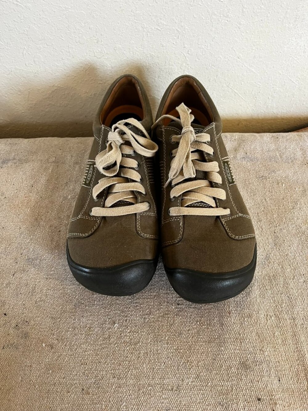 Keen Men's Austin Canvas Oxford  Safari Canvas Outdoor Shoes Sz 13